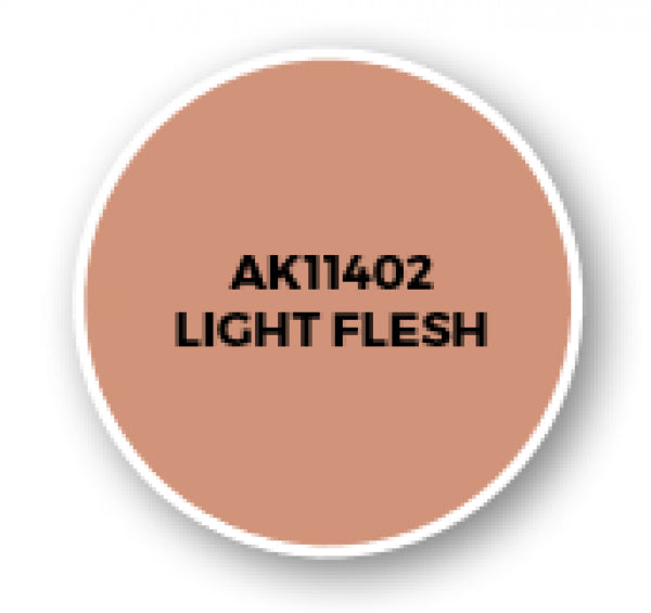 Ak-Interactive: Figure Series Acrylics (3Rd Gen) - Light Flesh