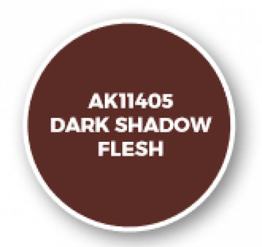 Ak-Interactive: Figure Series Acrylics (3Rd Gen) - Dark Shadow Flesh
