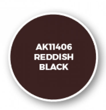 Ak-Interactive: Figure Series Acrylics (3Rd Gen) - Reddish Black