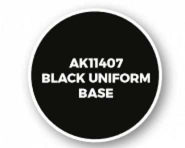 Ak-Interactive: Figure Series Acrylics (3Rd Gen) - Black Uniform Base