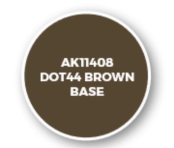 Ak-Interactive: Figure Series Acrylics (3Rd Gen) - Dot44 Brown Base