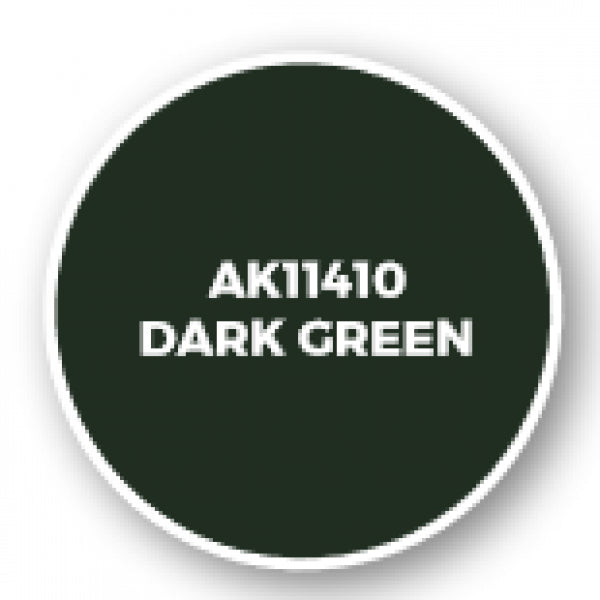 Ak-Interactive: Figure Series Acrylics (3Rd Gen) - Dark Green