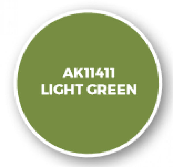 Ak-Interactive: Figure Series Acrylics (3Rd Gen) - Light Green