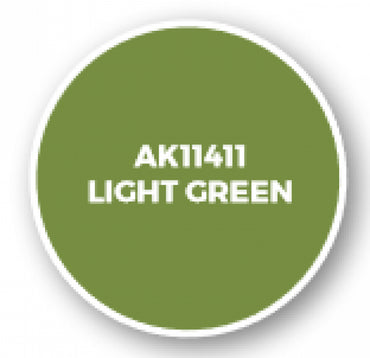 Ak-Interactive: Figure Series Acrylics (3Rd Gen) - Light Green