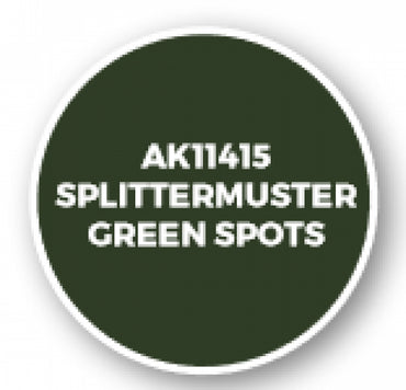 Ak-Interactive: Figure Series Acrylics (3Rd Gen) - Splittermuster Green Spots
