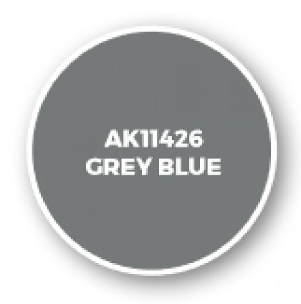 Ak-Interactive: Figure Series Acrylics (3Rd Gen) - Grey Blue