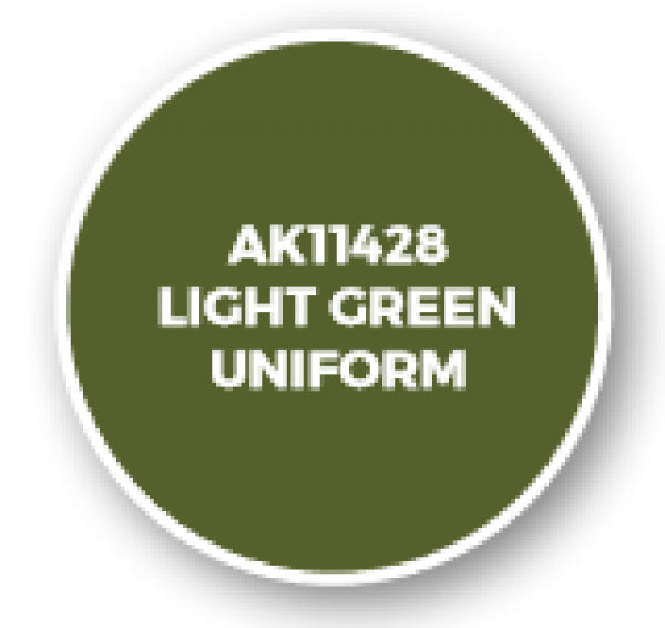 Ak-Interactive: Figure Series Acrylics (3Rd Gen) - Light Green Uniform