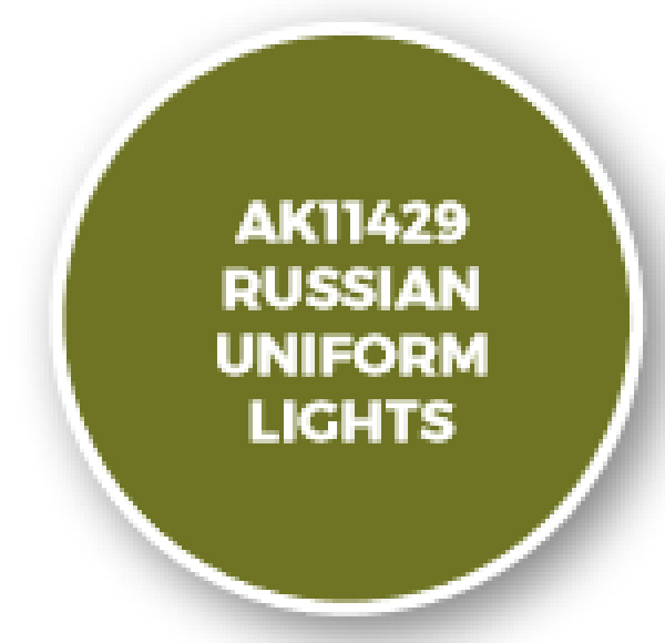 Ak-Interactive: Figure Series Acrylics (3Rd Gen) - Russian Uniform Lights