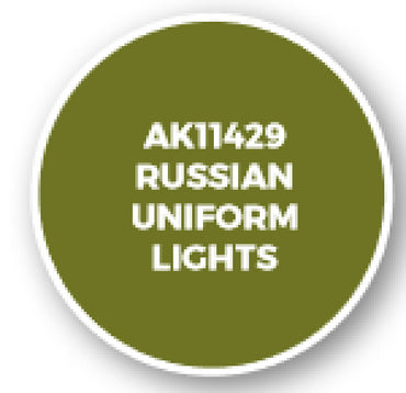 Ak-Interactive: Figure Series Acrylics (3Rd Gen) - Russian Uniform Lights