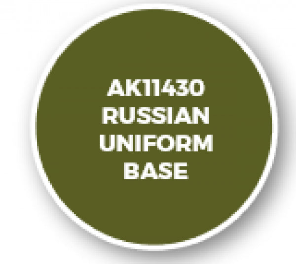 Ak-Interactive: Figure Series Acrylics (3Rd Gen) - Russian Uniform Base