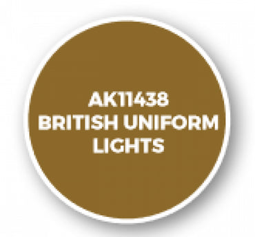 Ak-Interactive: Figure Series Acrylics (3Rd Gen) - British Uniform Lights