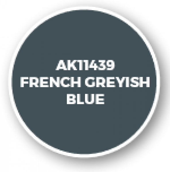 Ak-Interactive: Figure Series Acrylics (3Rd Gen) - French Greyish Blue