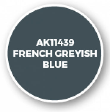 Ak-Interactive: Figure Series Acrylics (3Rd Gen) - French Greyish Blue
