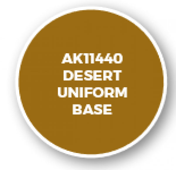 Ak-Interactive: Figure Series Acrylics (3Rd Gen) - Desert Uniform Base