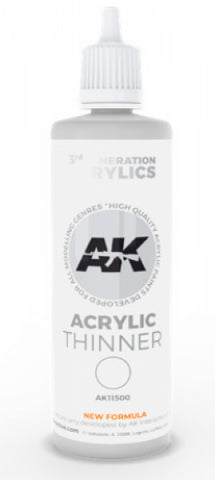 Ak-Interactive: (3Rd Gen) Acrylic Thinner (100Ml)