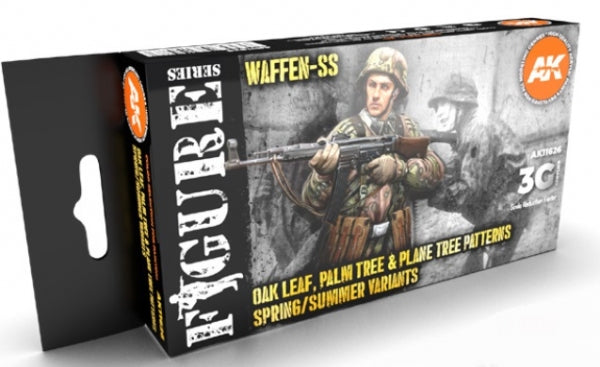 Ak-Interactive: 3Rd Gen Acrylics - Oak Leaf, Palm Tree & Plane Tree Patterns Spring/Summer Varia