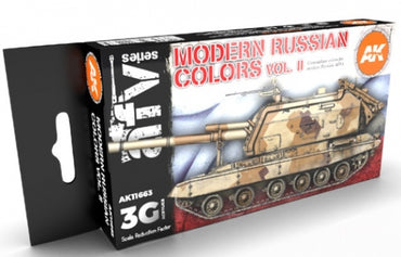Ak-Interactive: 3Rd Gen Acrylics - Modern Russian Colors Vol.2 Set