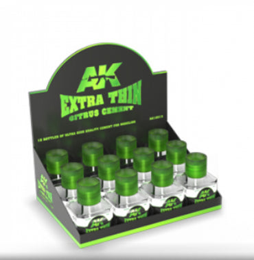 Ak-Interactive: Extra Thin Citrus Cement (12 Units W/Counter Display) [Retail Only]