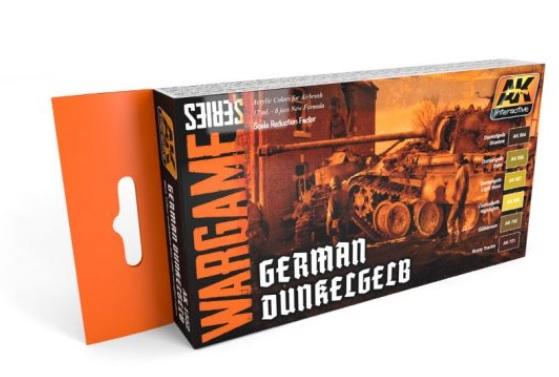 Ak-Interactive: German Dunkelgelb Colors Set