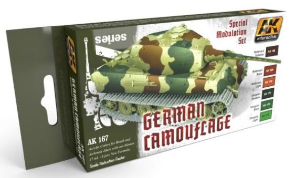 Ak-Interactive: German Green And Brown Modulation Set