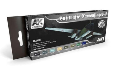 Ak-Interactive: Luftwaffe Camouflages Vol.2 Colors Set
