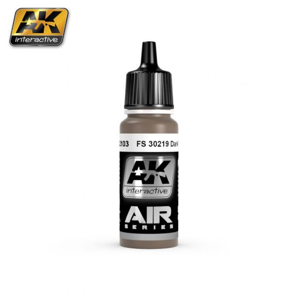 Ak-Interactive: Fs 30219 Dark Tan Acrylic Paint