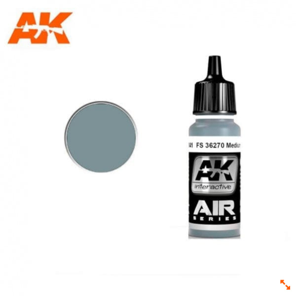 Ak-Interactive: Air Series - Fs 36270 Medium Grey (17Ml)