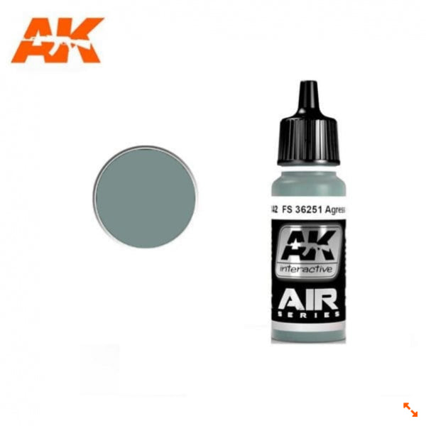 Ak-Interactive: Air Series - Fs 36251 Agressor Grey (17Ml)