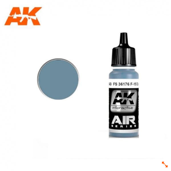 Ak-Interactive: Air Series - Fs 36176 F-15 Dark Grey (17Ml)