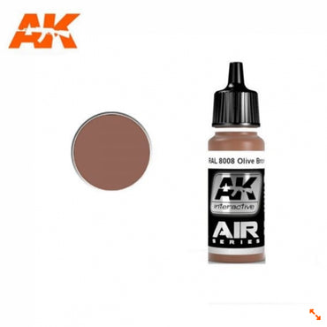 Ak-Interactive: Air Series - Ral 8008 Olive Brown (Olivbraun) (17Ml)