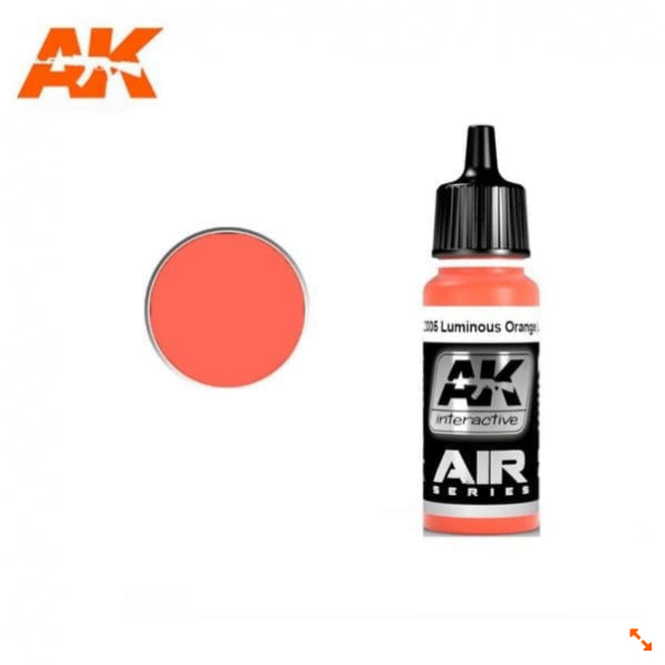 Ak-Interactive: Air Series - Ral 2005 Luminous Orange (Leuchtorange) (17Ml)
