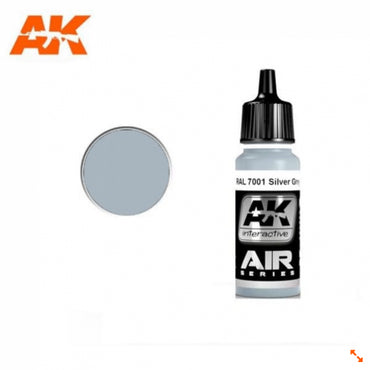 Ak-Interactive: Air Series - Ral 7001 Silver Grey (Silbergrau) (17Ml)