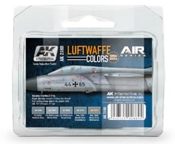 Ak-Interactive: Luftwaffe 1990/2000S Colors Set