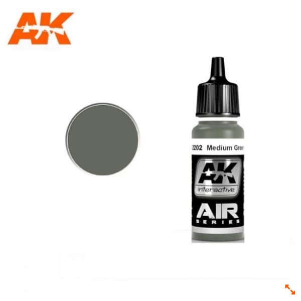 Ak-Interactive: Air Series - Medium Green 42 (17Ml)