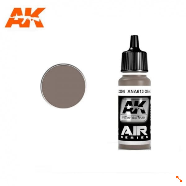 Ak-Interactive: Air Series - Ana613 Olive Drab (17Ml)