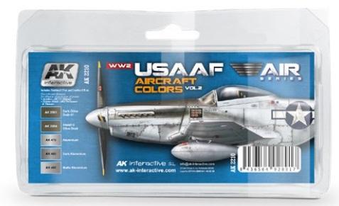 Ak-Interactive: Ww2 Usaaf Aircraft Colors Set Vol2
