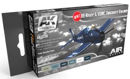 Ak-Interactive: Ww2 Us Navy And Usmc Aircraft Colors Set