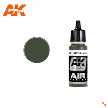 Ak-Interactive: Air Series - Amt-4 (A-24M) Green (17Ml)