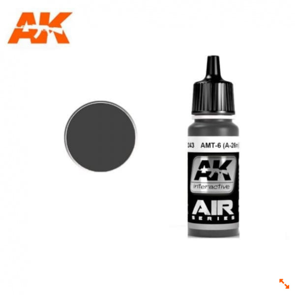 Ak-Interactive: Air Series - Amt-7 (A-26M) Black (17Ml)