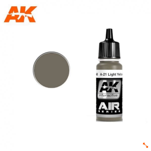 Ak-Interactive: Air Series - A-21M Light Yellowish Brown (17Ml)