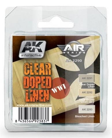 Ak-Interactive: Clear Doped Linen Colors Set