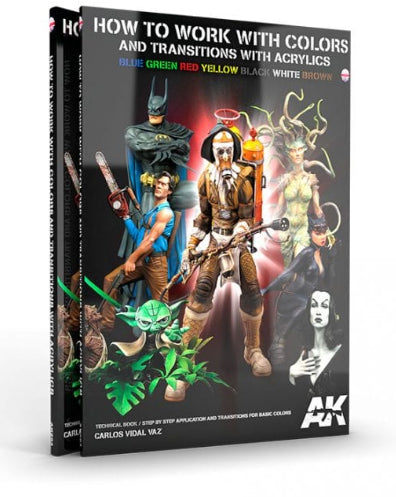 Ak-Interactive: How To Work With Colors And Transitions With Acrylics