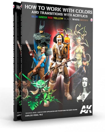 Ak-Interactive: How To Work With Colors And Transitions With Acrylics