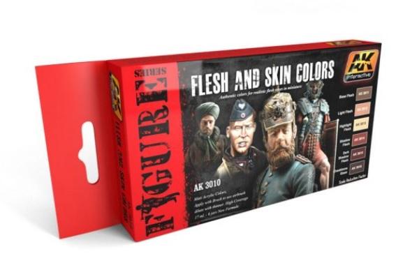 Ak-Interactive: Flesh And Skin Colors Set