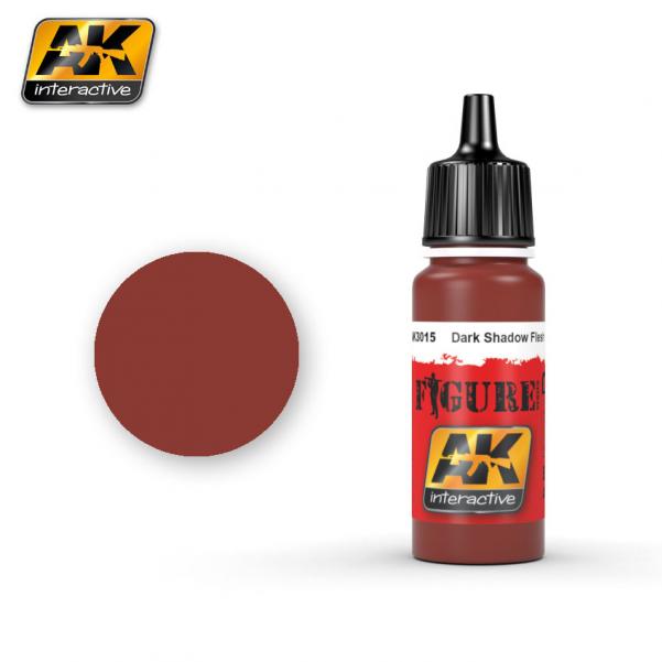 Ak-Interactive: Dark Shadow Flesh Acrylic Paint