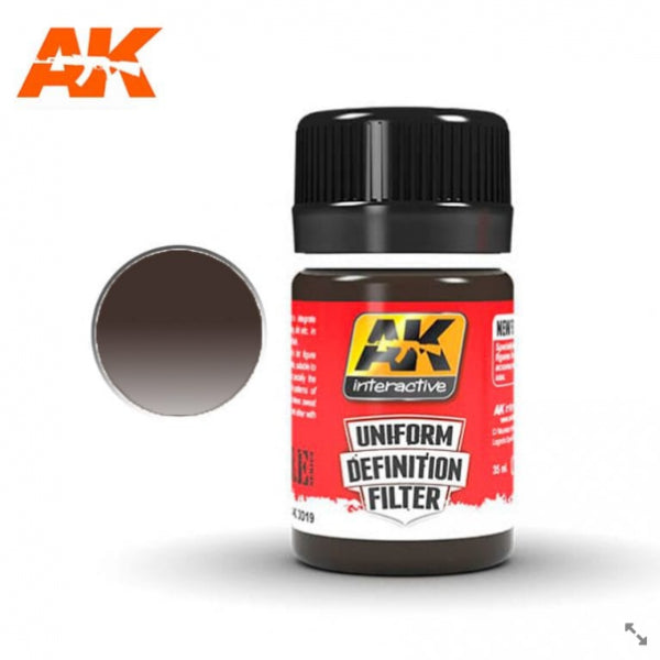 Ak-Interactive: Dark Brown Glaze (35 Ml)