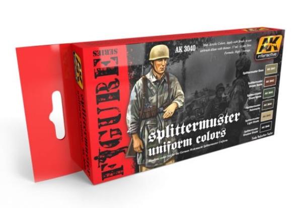 Ak-Interactive: Splittermuster Uniform Colors Set