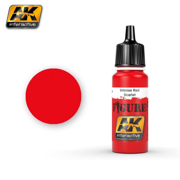 Ak-Interactive: Intense Red / Scarlet Acrylic Paint