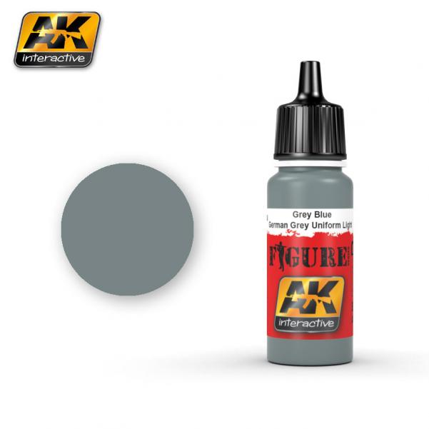 Ak-Interactive: Grey Blue / German Grey Uniform Light Acrylic Paint