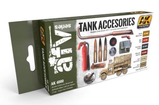 Ak-Interactive: Tank Accesories Colors Set
